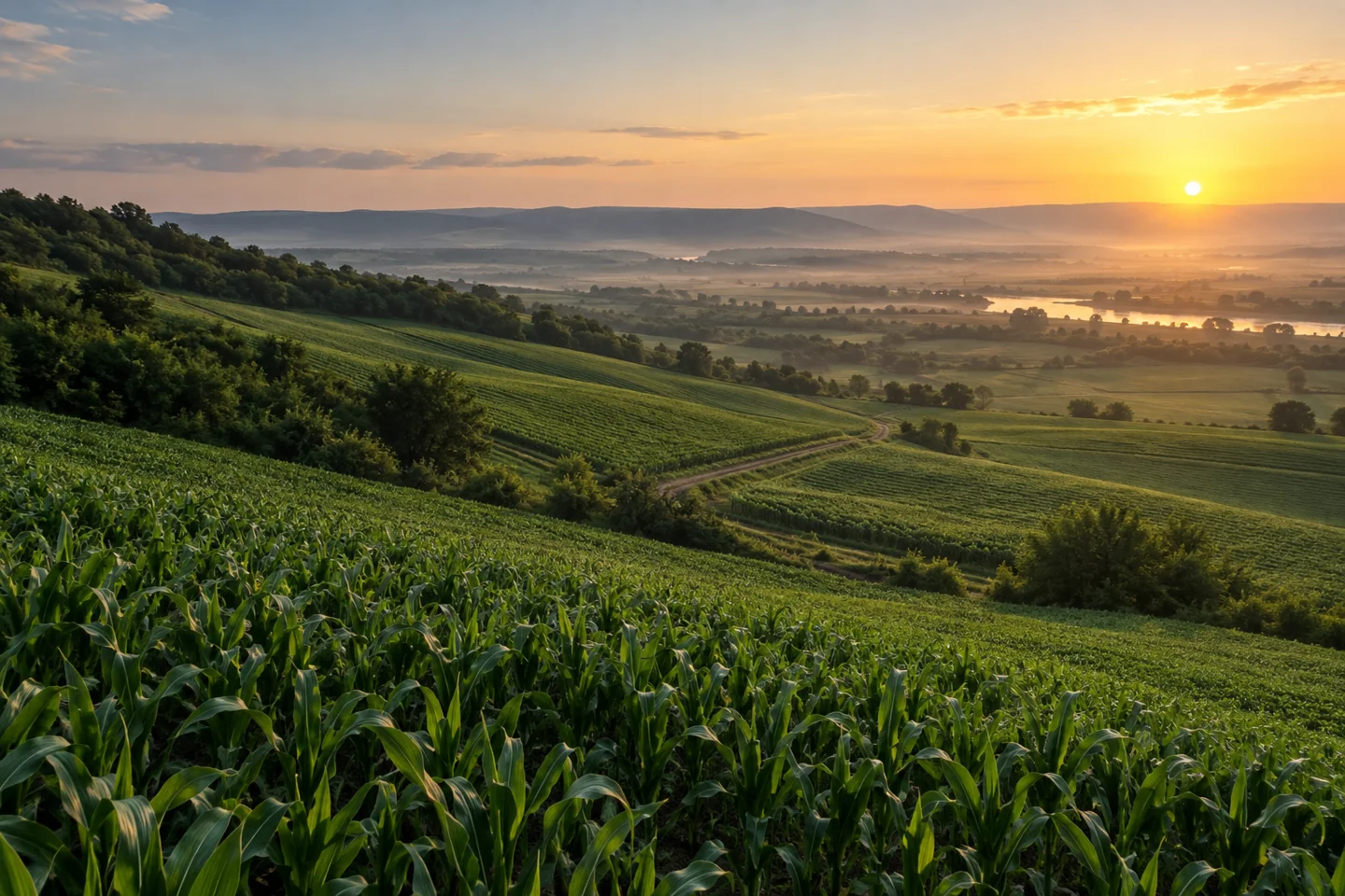 Parcelele unei ferme agricole